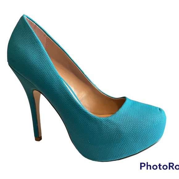 Mix No 6 light blue 5 inch heels- new with box - Picture 7 of 9